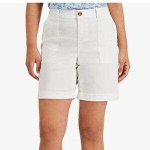 NEW! Style & Co Rolled Cuff‎ Bermuda Shorts Mid Rise Plus18 Cotton Blend $39.50